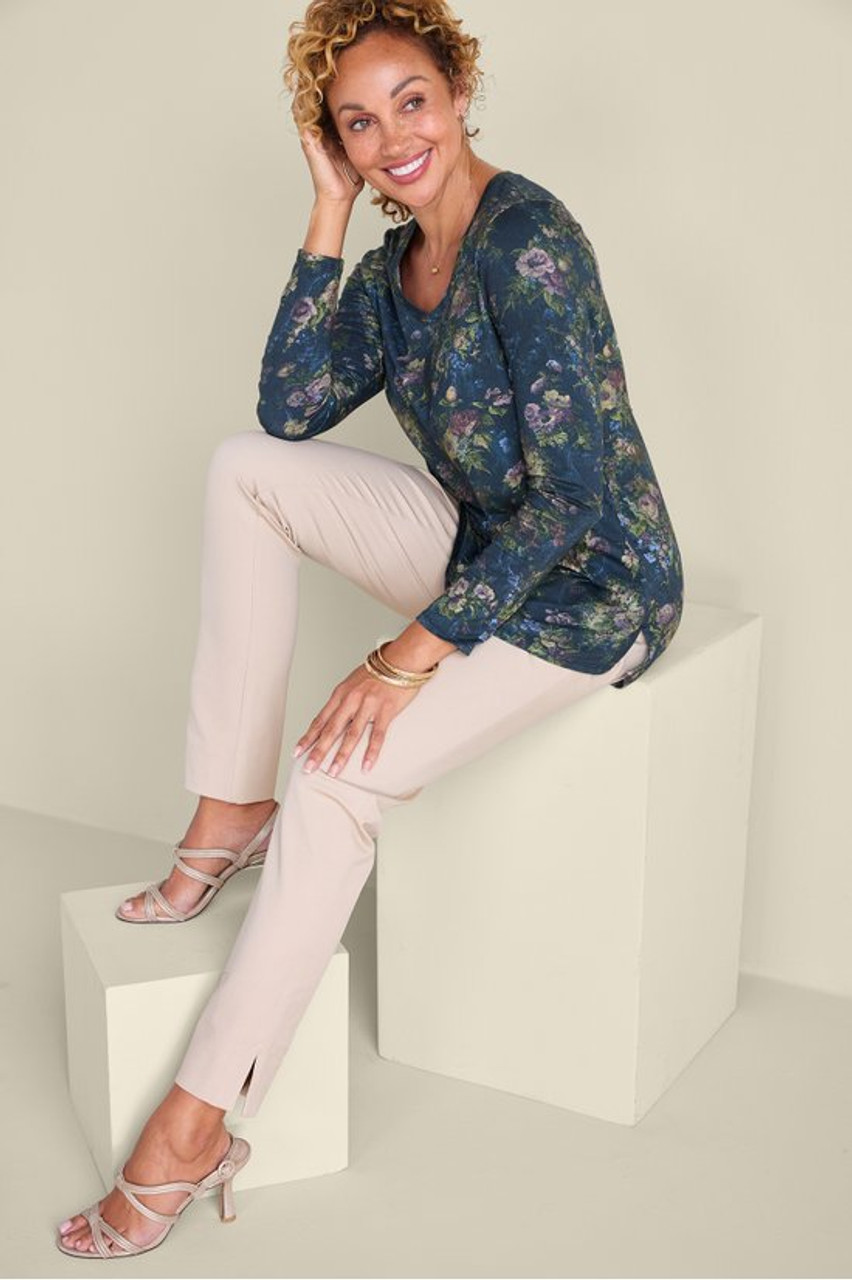 SoftEssential™ Supima® Isabel Long Sleeve Tunic