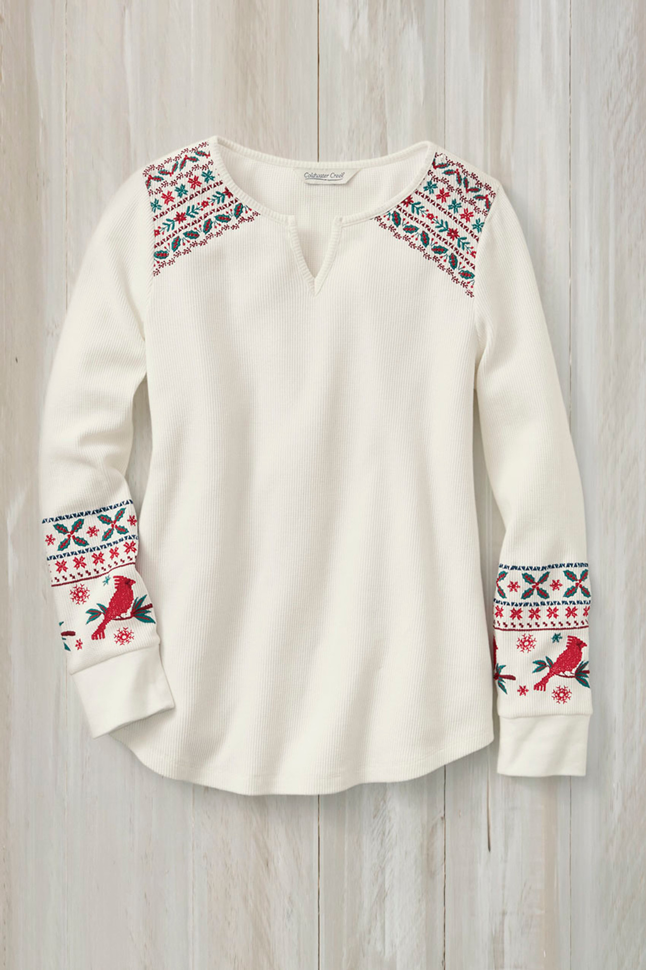 Wintertide Waffle Tee