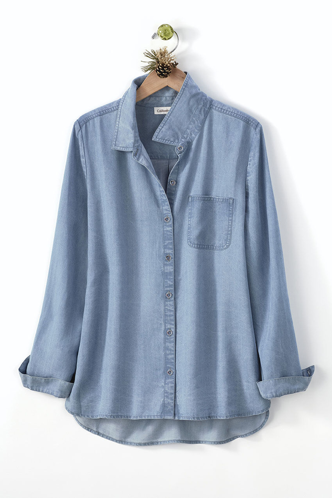 Tencel Button Front Shirt