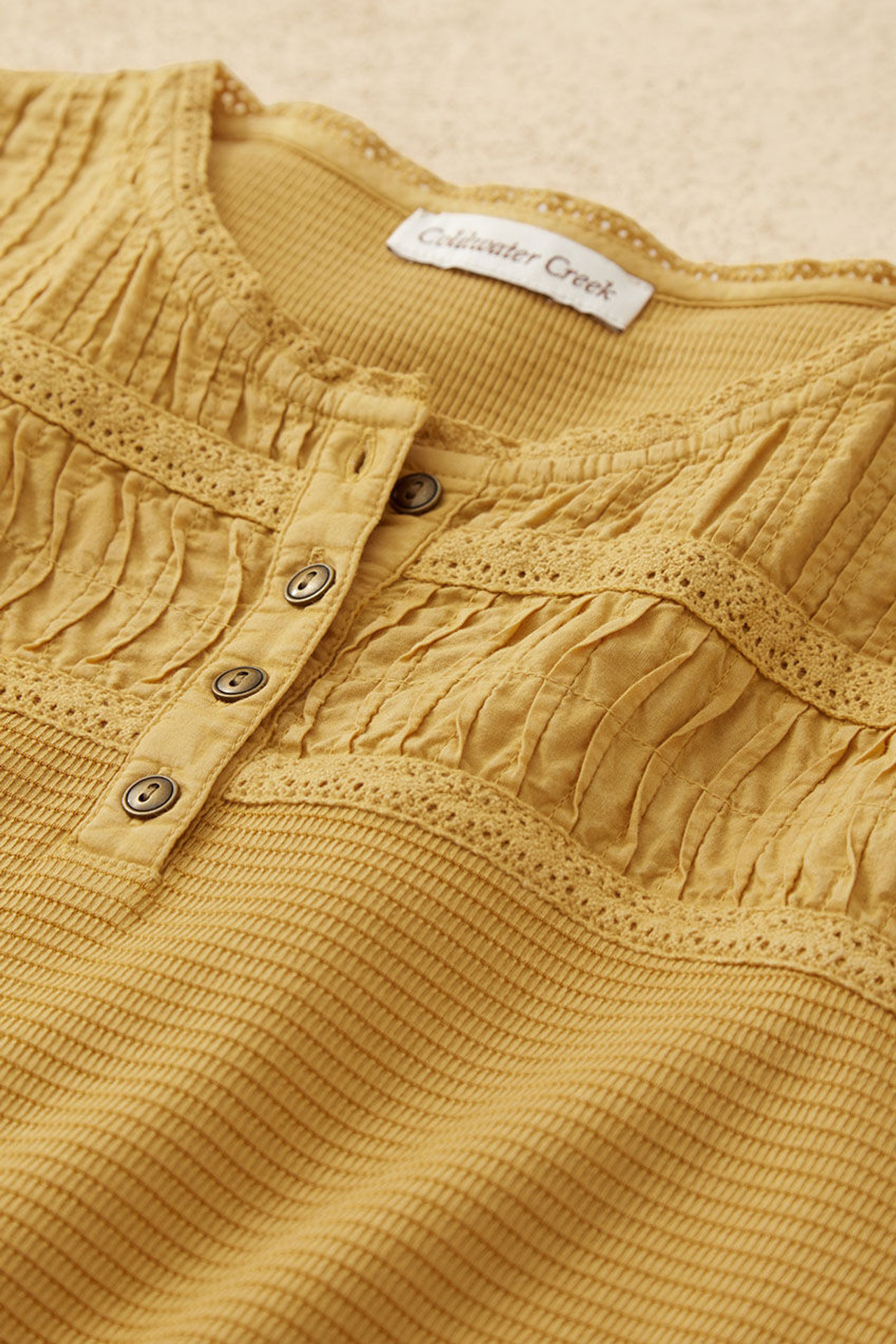 Textured Knit Henley