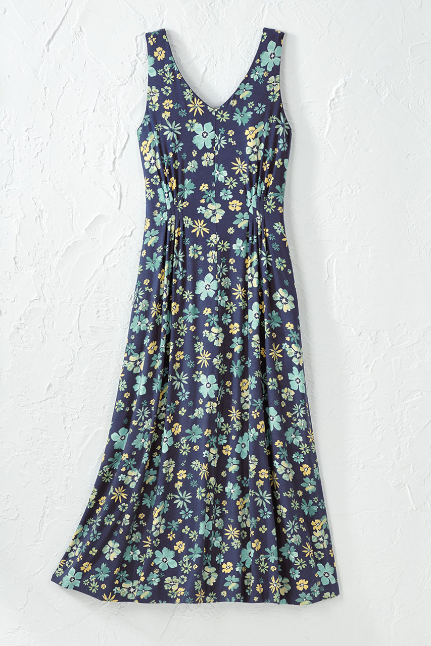 Petal Parade Knit Maxi Dress