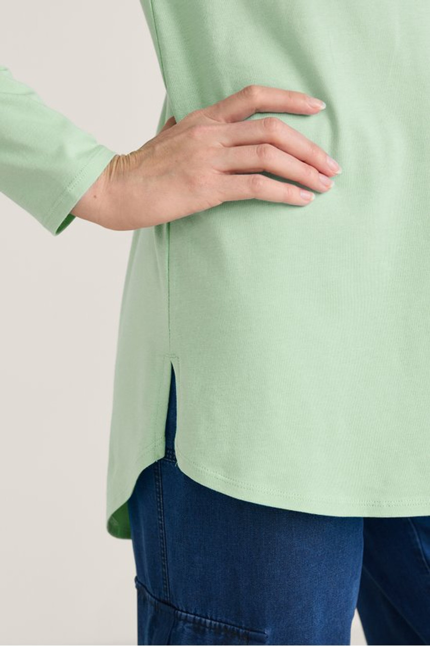 SoftEssential™ Supima® Isabel Long Sleeve Tunic