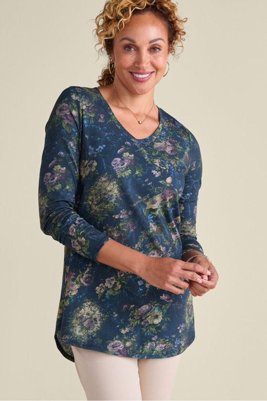 SoftEssential™ Supima® Isabel Long Sleeve Tunic