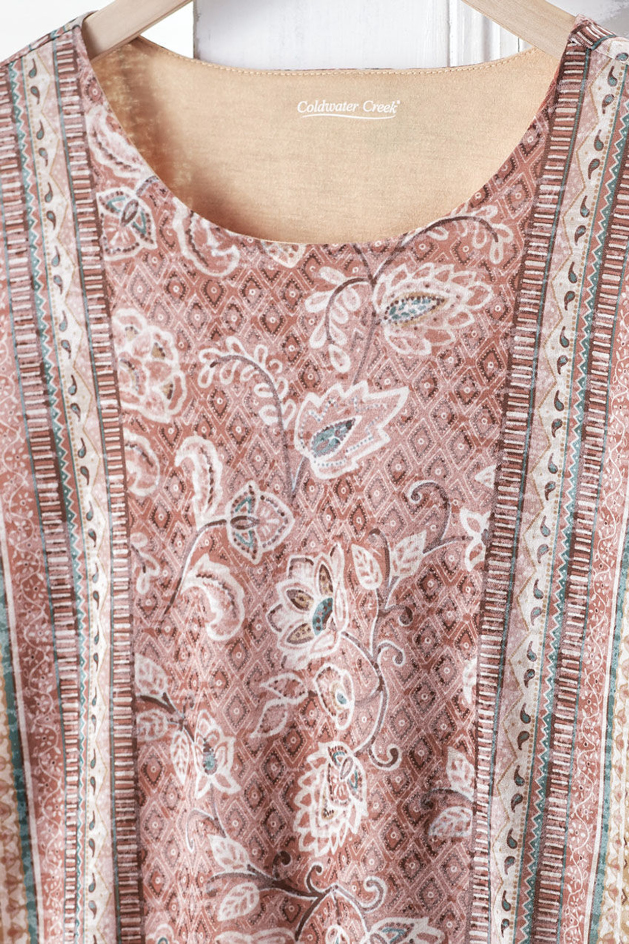 Sunlit Tiles Burnout Tee