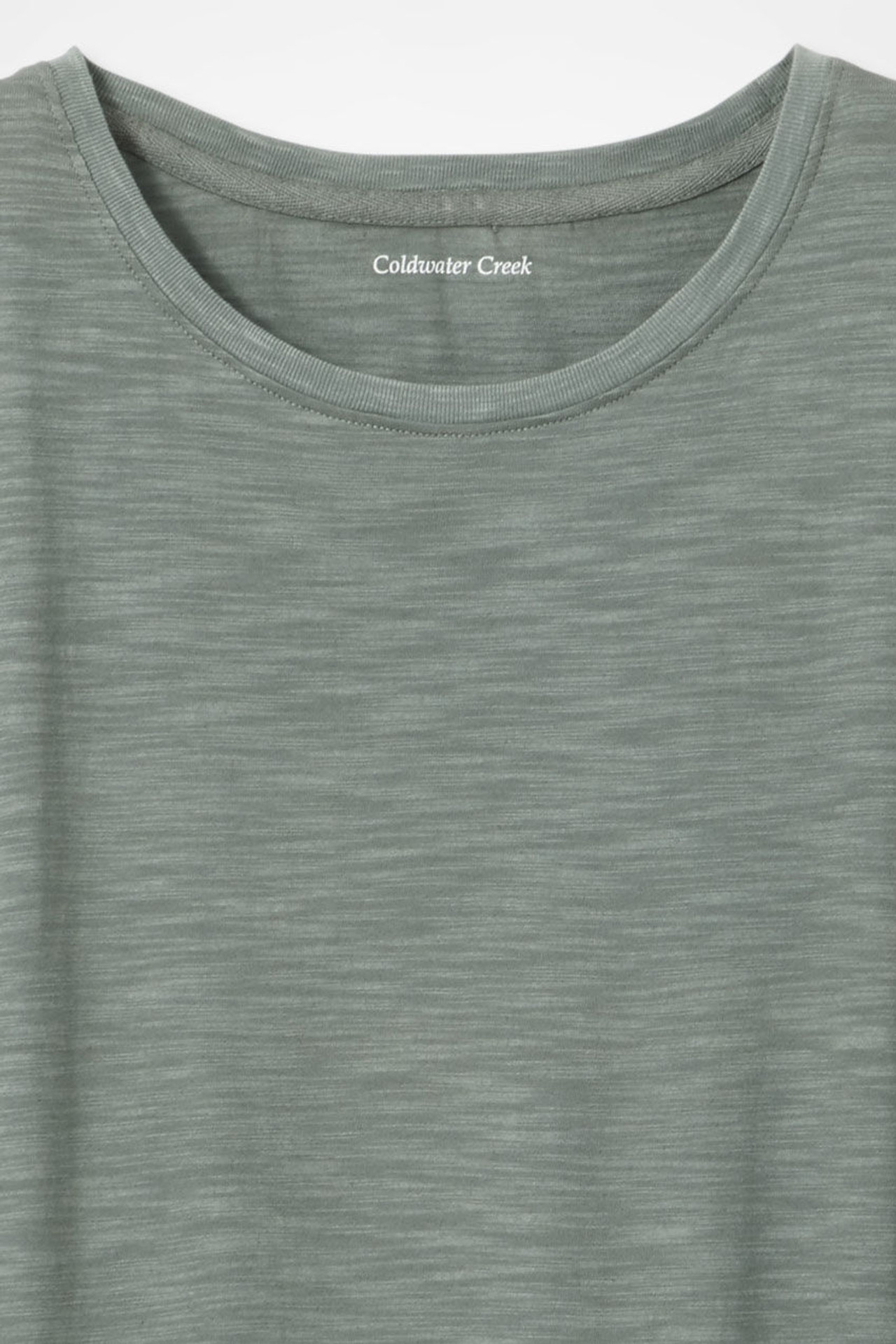 Just Right 3/4-Sleeve Slub-Knit Tee
