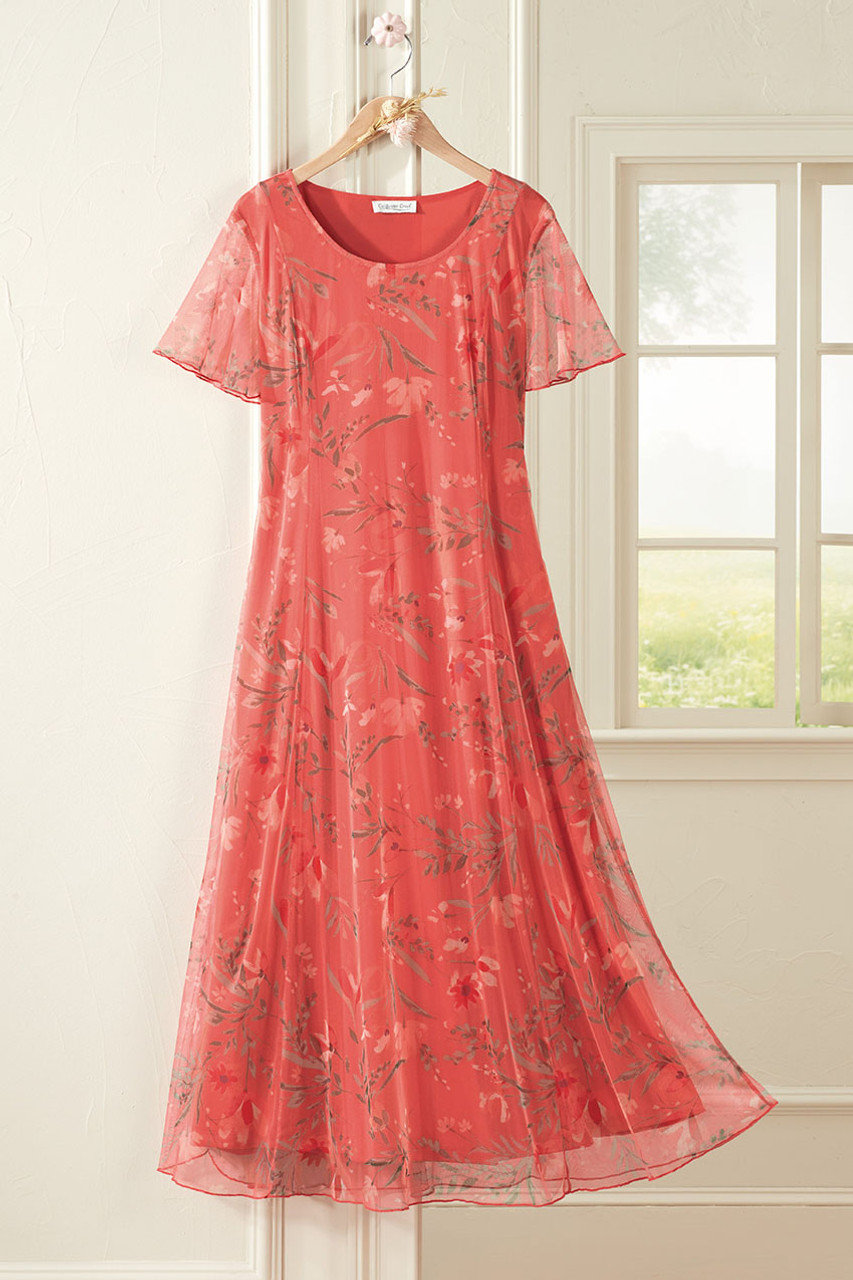 Dash of Elegance Mesh Dress