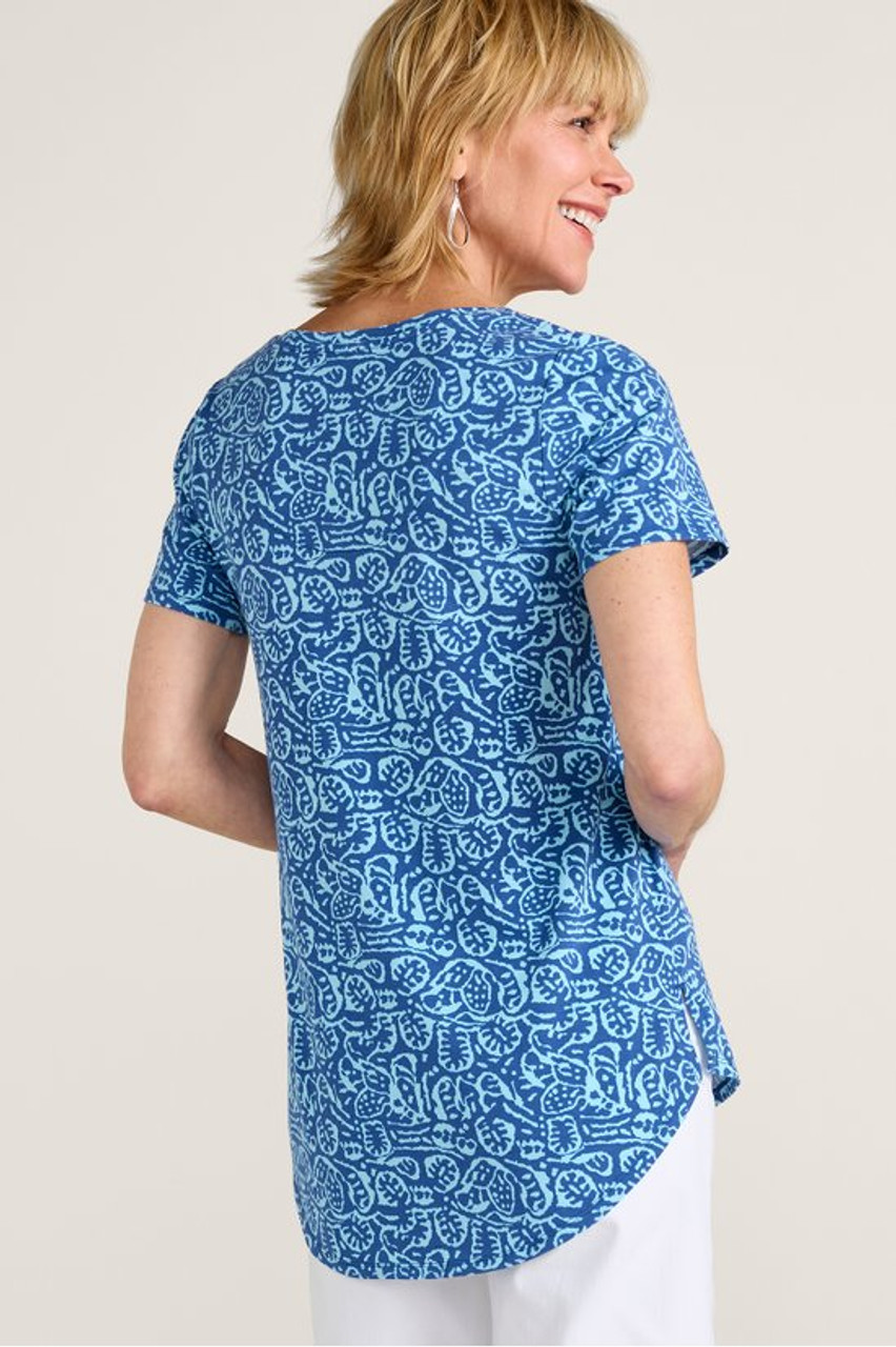 SoftEssential™ Supima® Isabel Short Sleeve Tunic