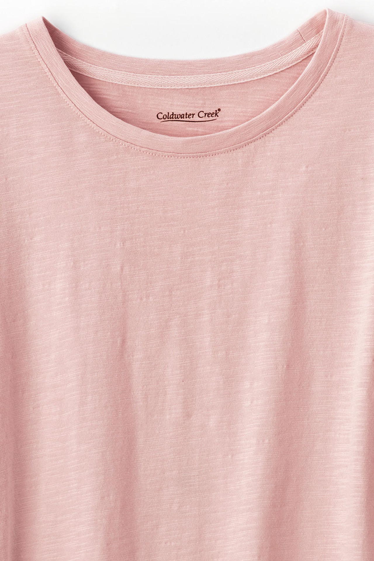 Just Right 3/4-Sleeve Slub-Knit Tee