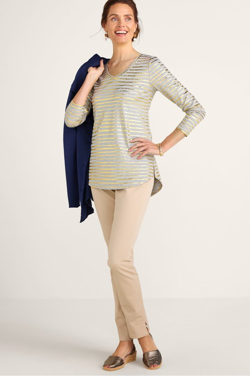 SoftEssential™ Supima® Isabel Long Sleeve Tunic