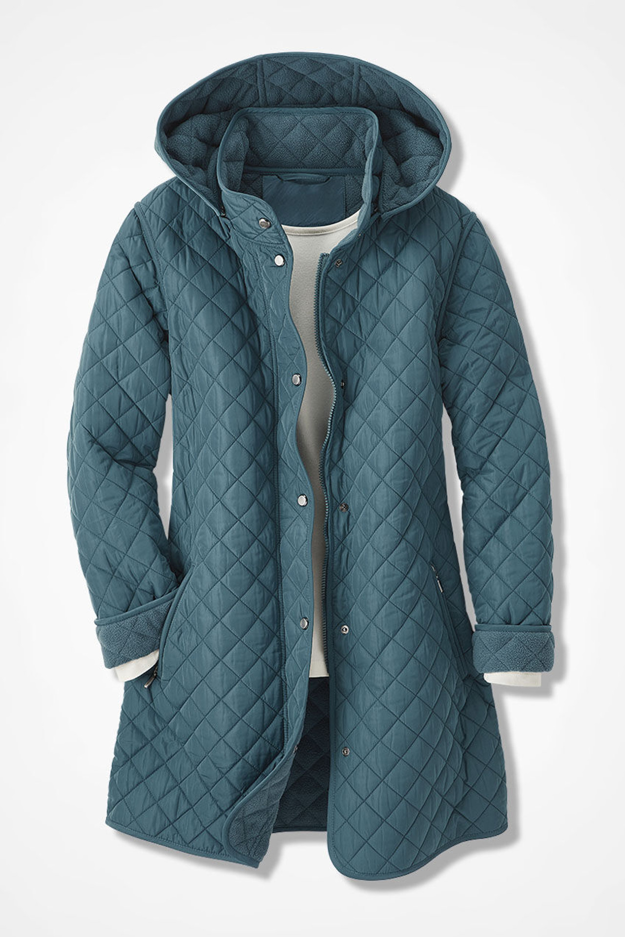 Quilted Car Coat