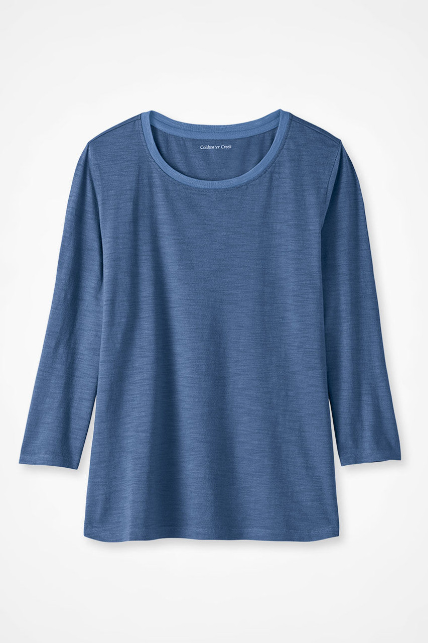 Just Right Slub Knit Tee