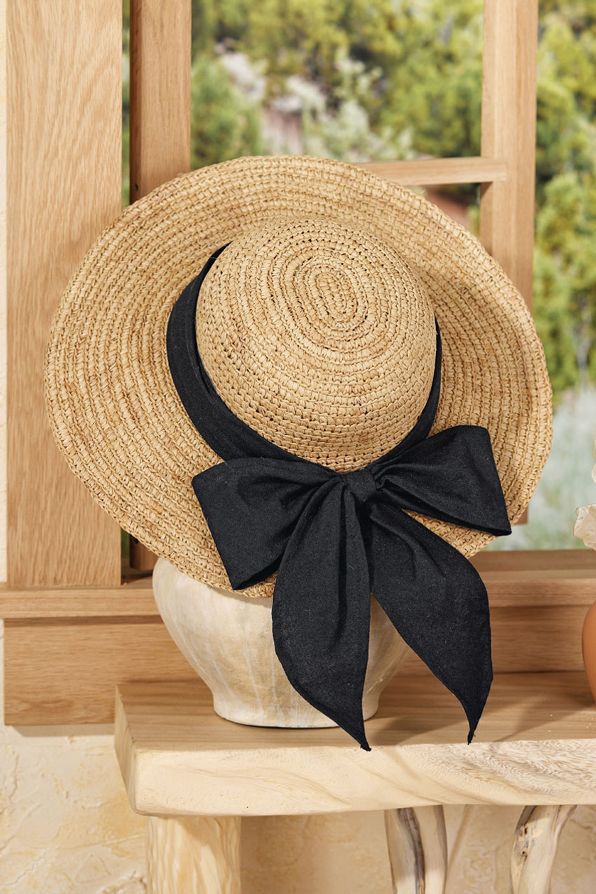 Amelia Raffia Hat
