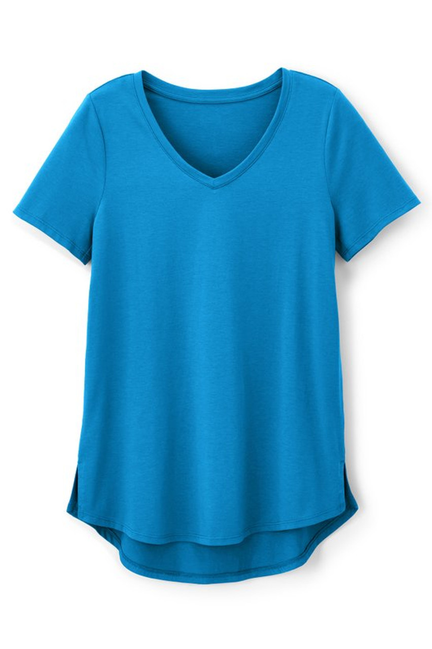 SoftEssential™ Supima® Isabel Short Sleeve Tunic