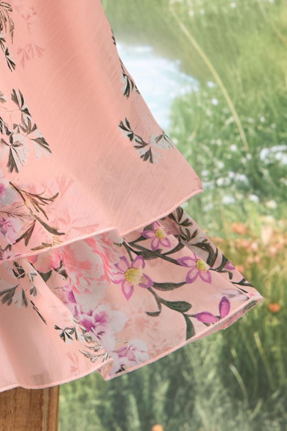 Spring Harmony Chiffon Dress