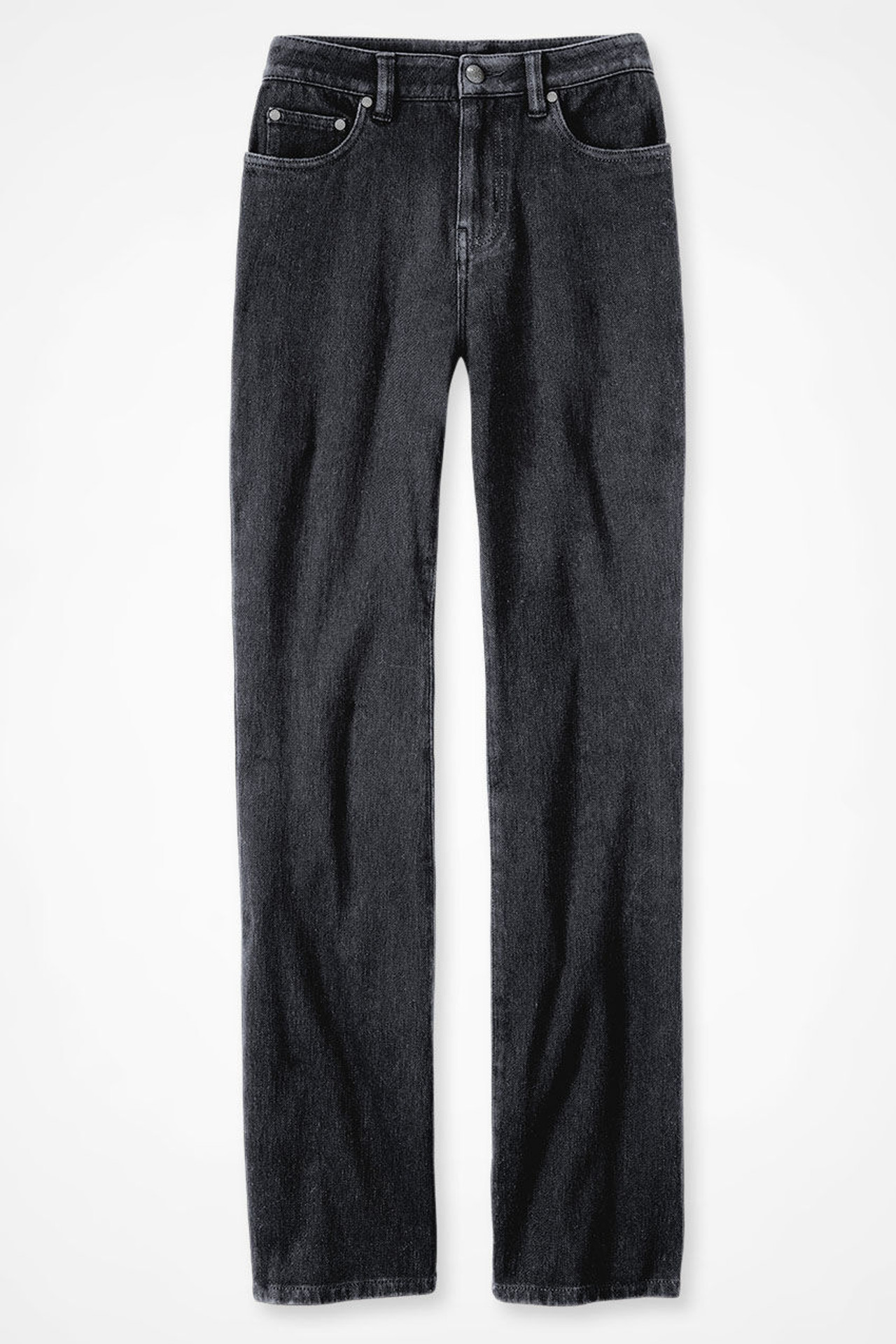 Knit Mid Rise Bootcut Jeans