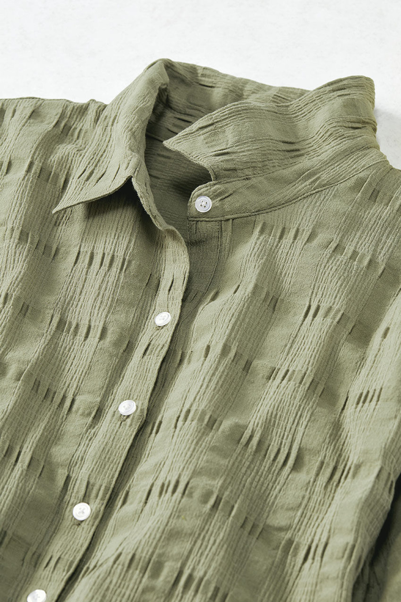 Textured Popover Tunic