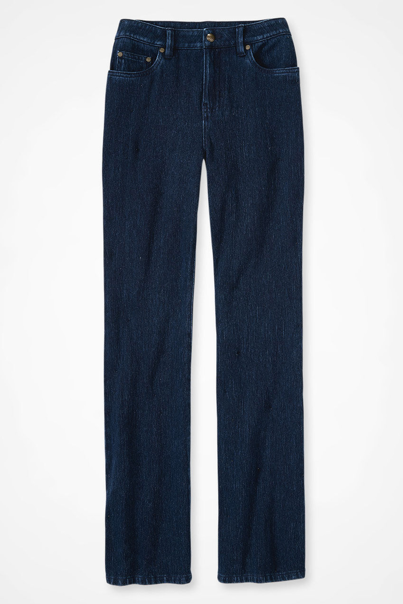 Knit Mid Rise Bootcut Jeans