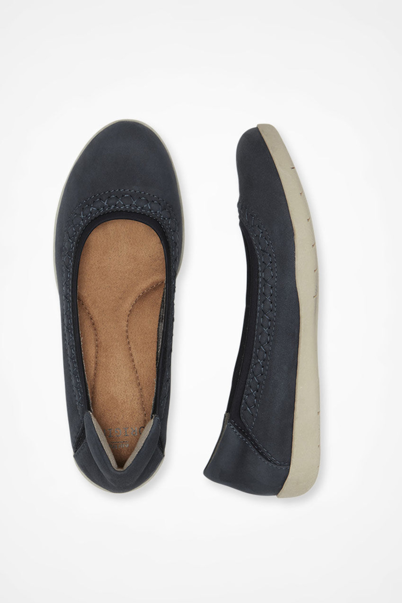 Fable Leather Flats by Earth?