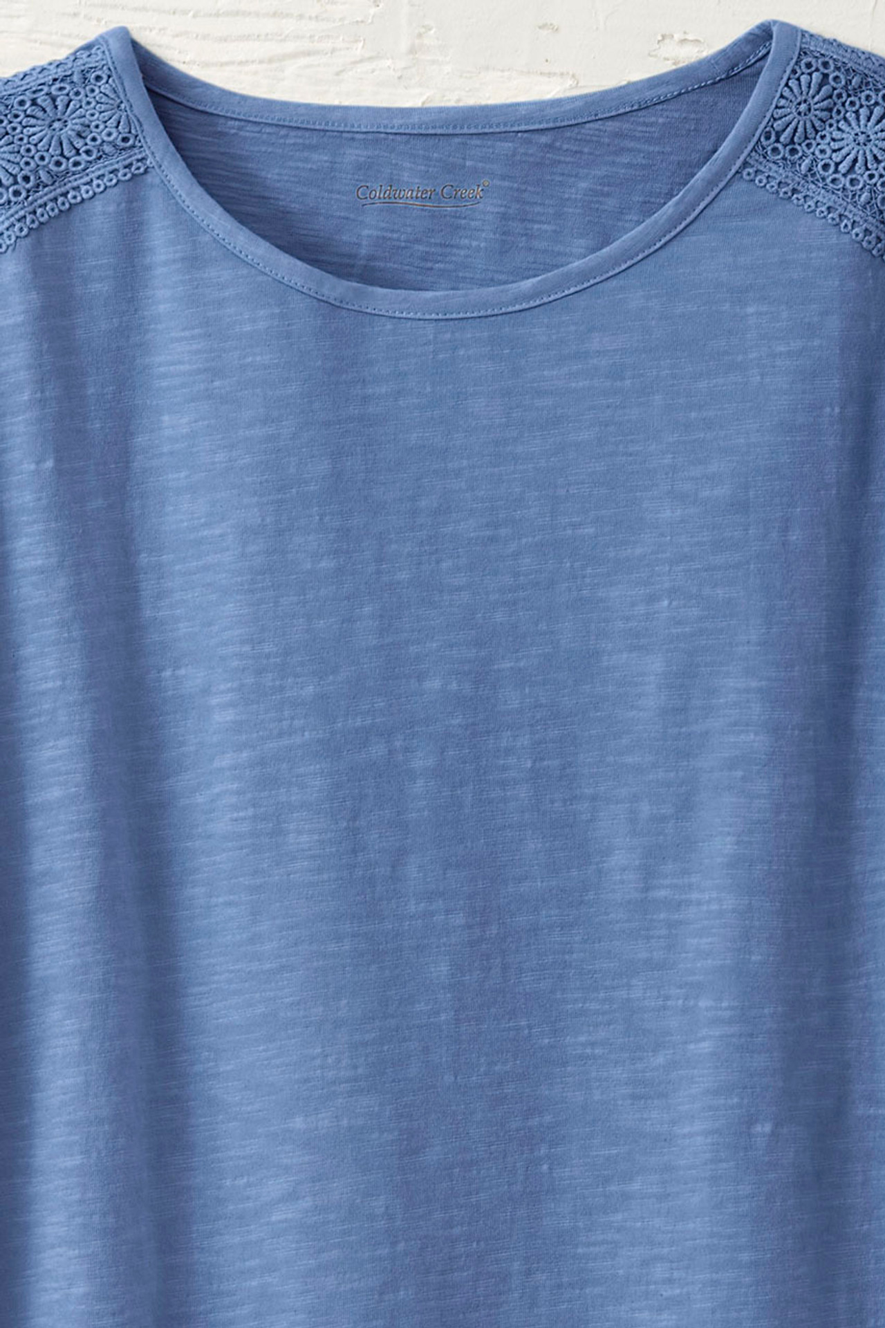 Little Lace 100% Cotton Tee