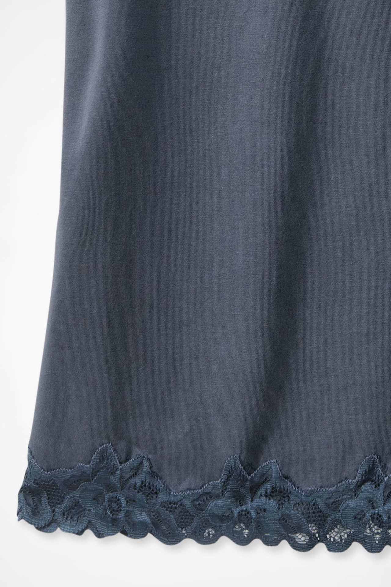 Longer Length Double Lace Tank