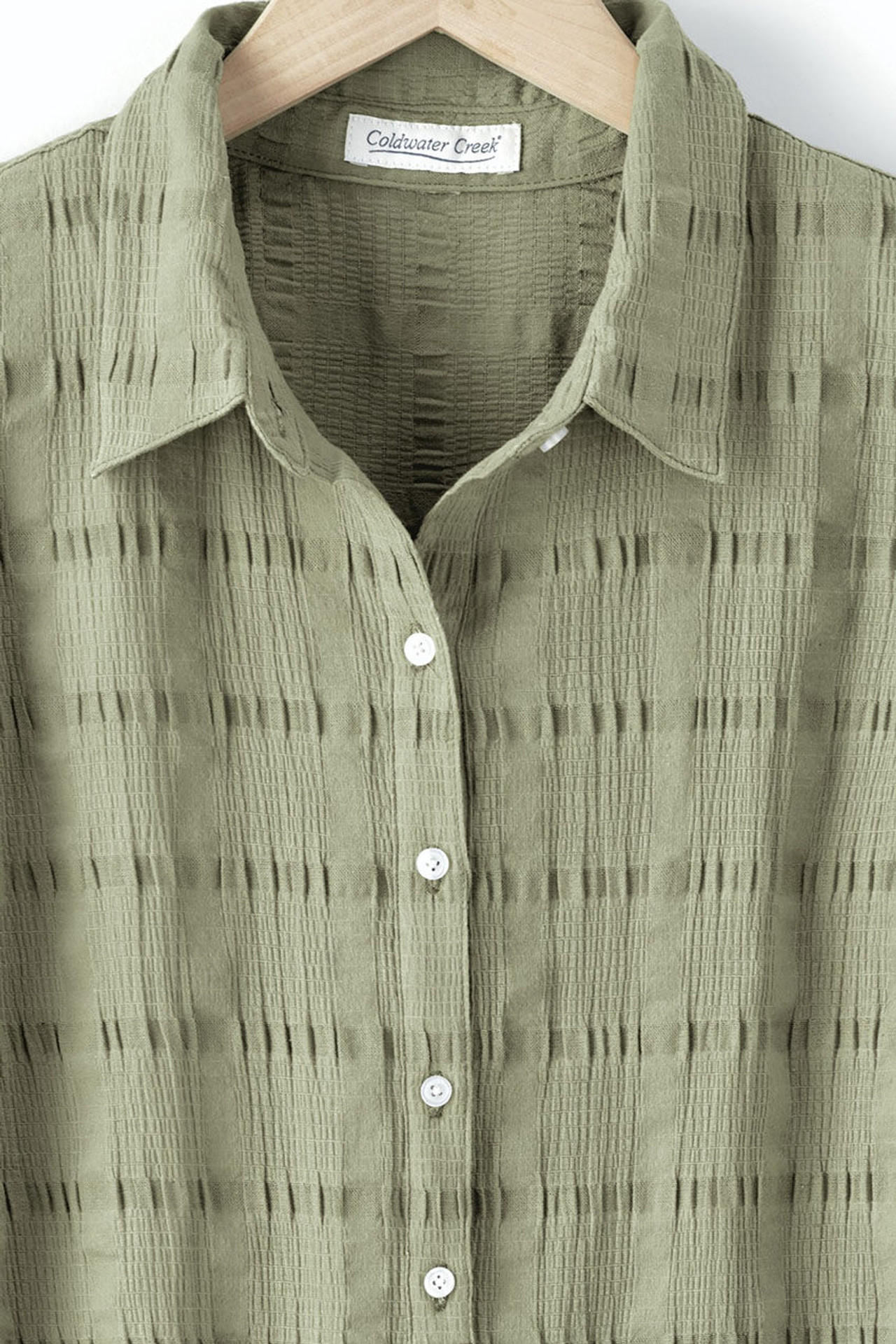 Textured Popover Tunic