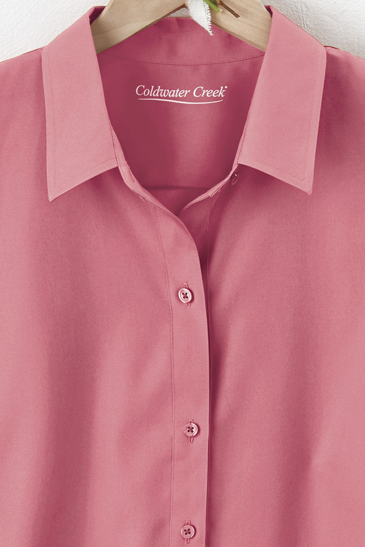 Short Sleeve Stain Stop No-Iron Shirt