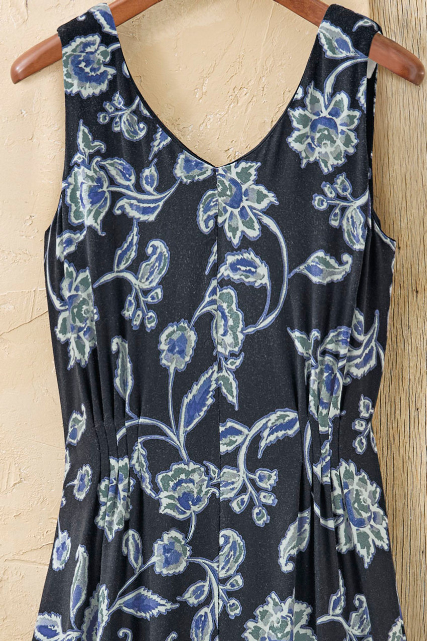 Winding Florals Maxi Dress