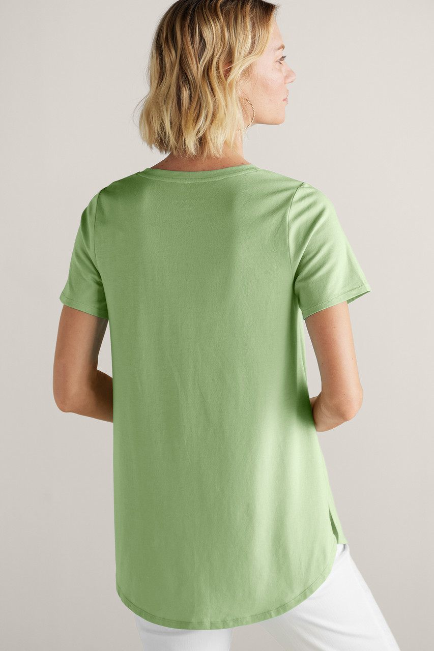 SoftEssential™ Supima® Isabel Short Sleeve Tunic