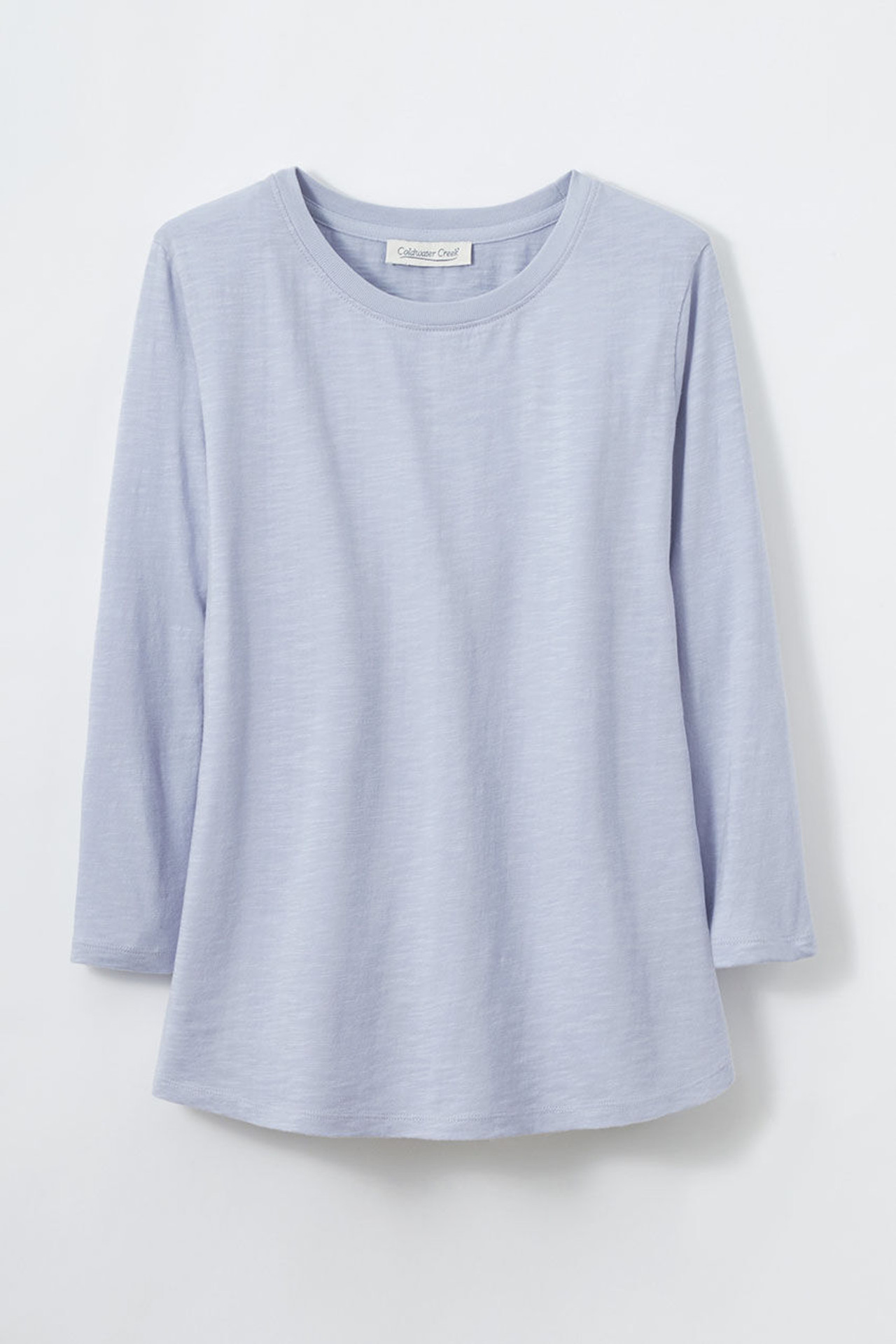 Just Right 3/4-Sleeve Slub-Knit Tee