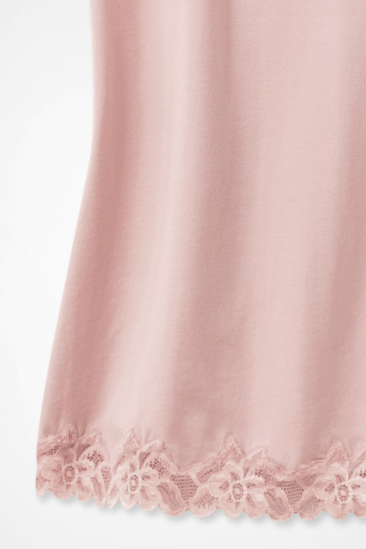 Longer Length Double Lace Tank