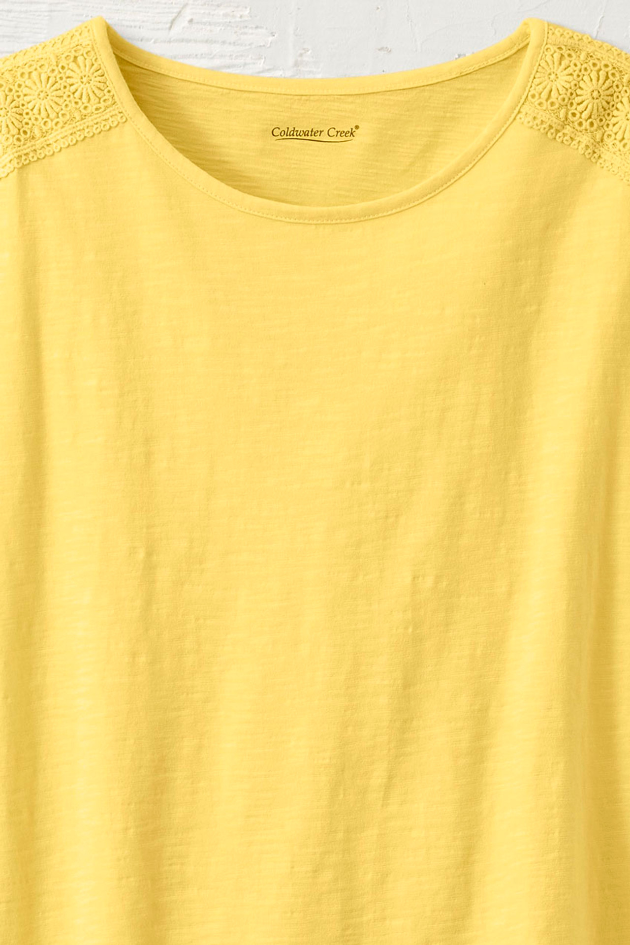 Little Lace 100% Cotton Tee