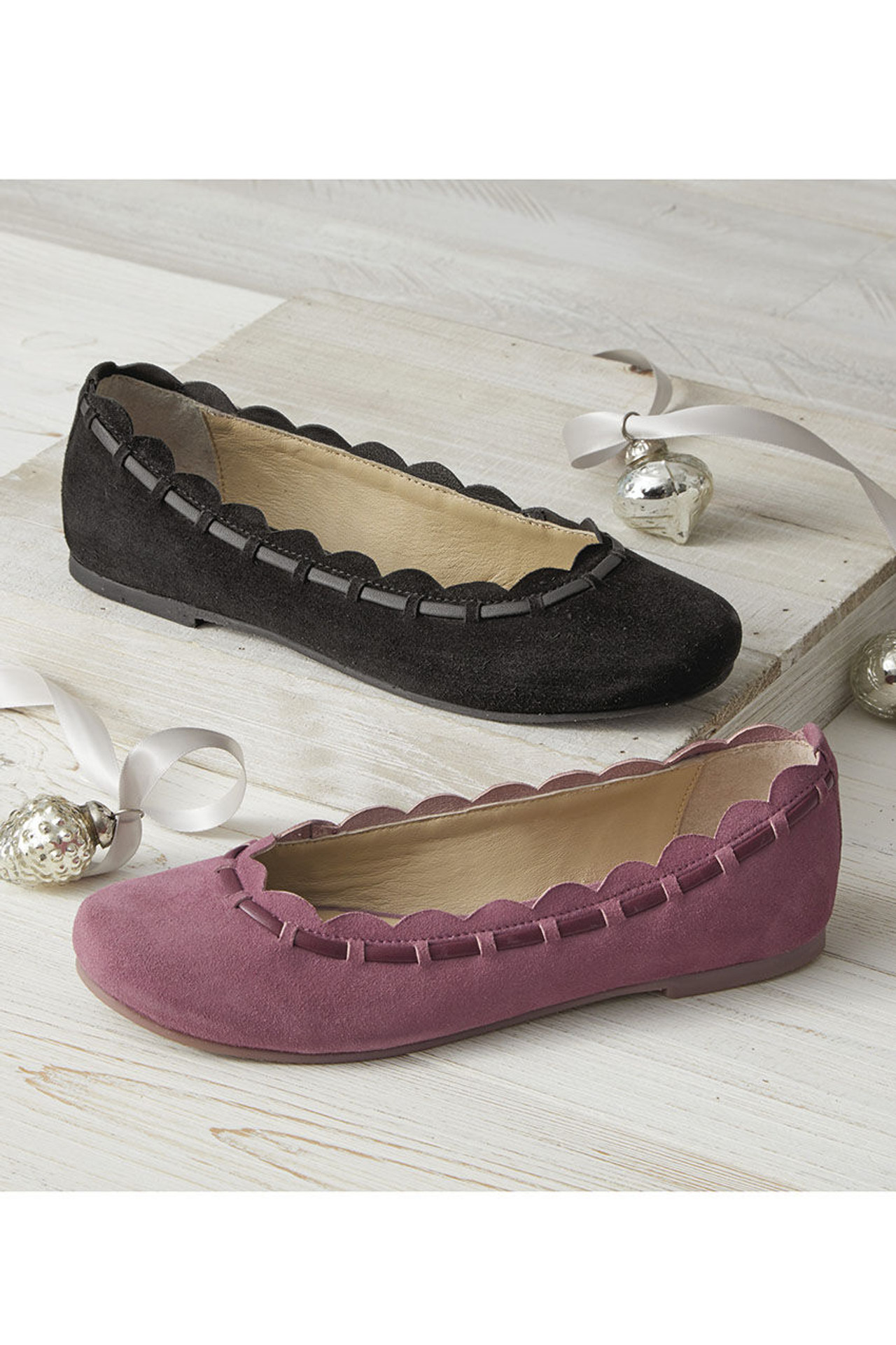 Karma Suede Flats by Walk With Me?