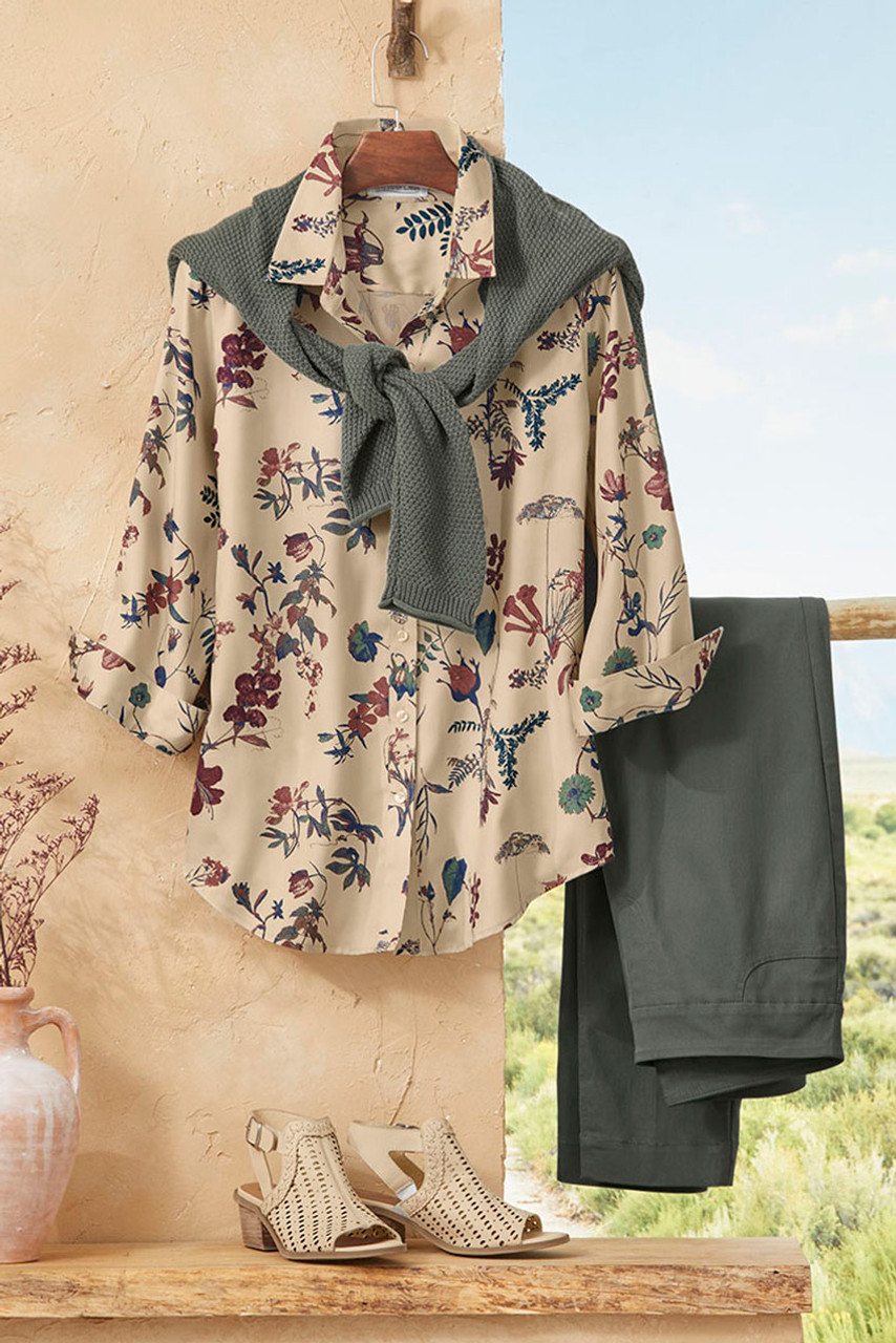 Gracious Garden No-Iron Shirt