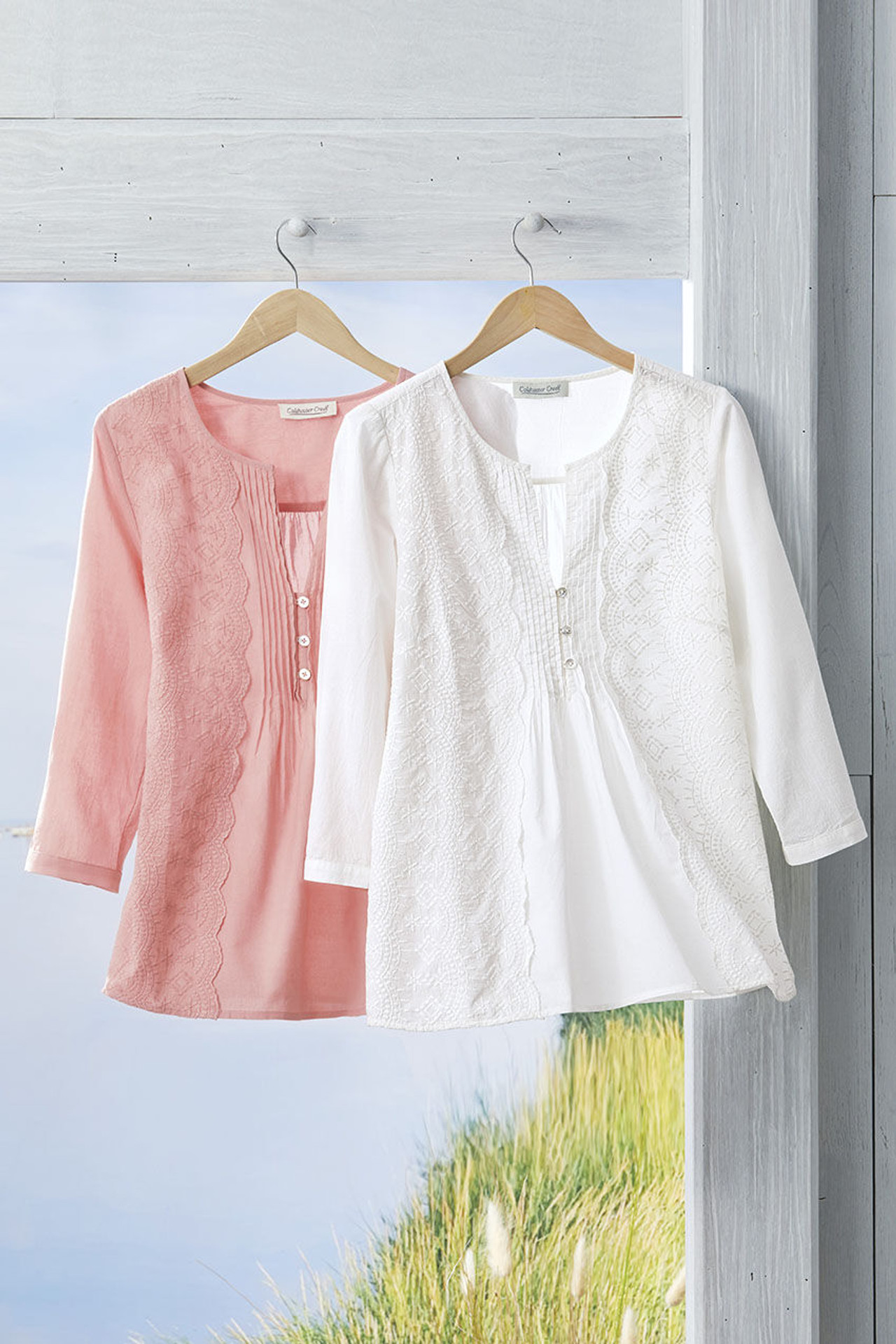 Simplicity Eyelet Blouse
