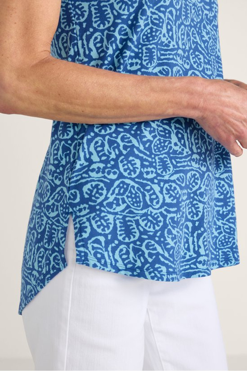 SoftEssential™ Supima® Isabel Short Sleeve Tunic