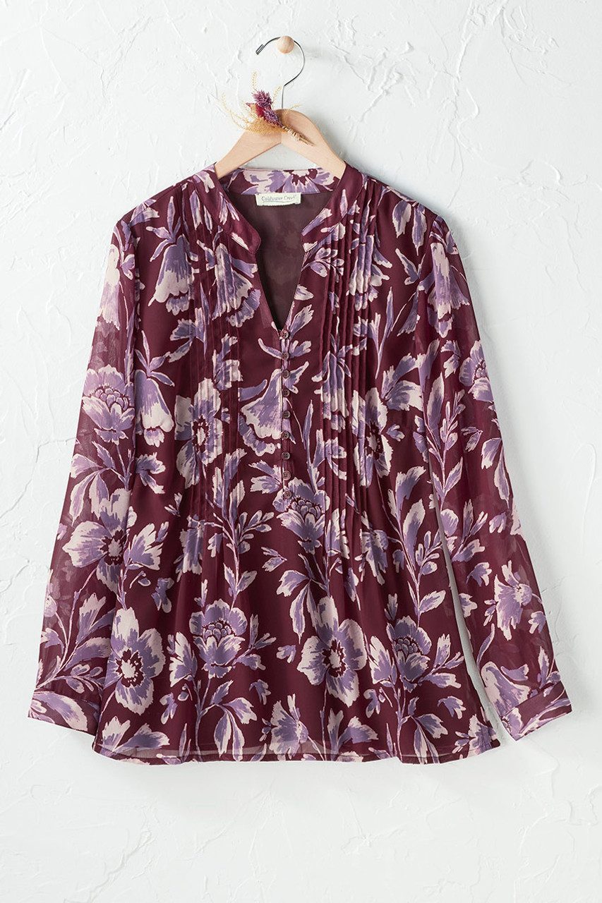 Blackberry Blossom Blouse