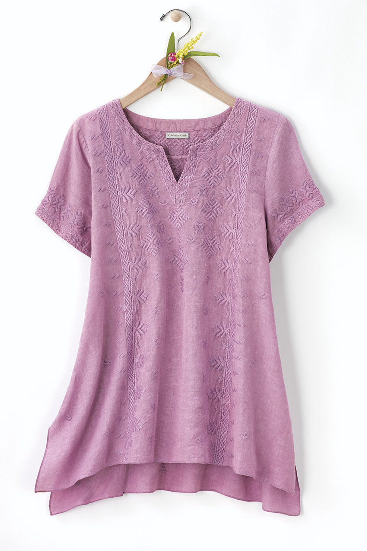 Summer Moon Embroidered Blouse