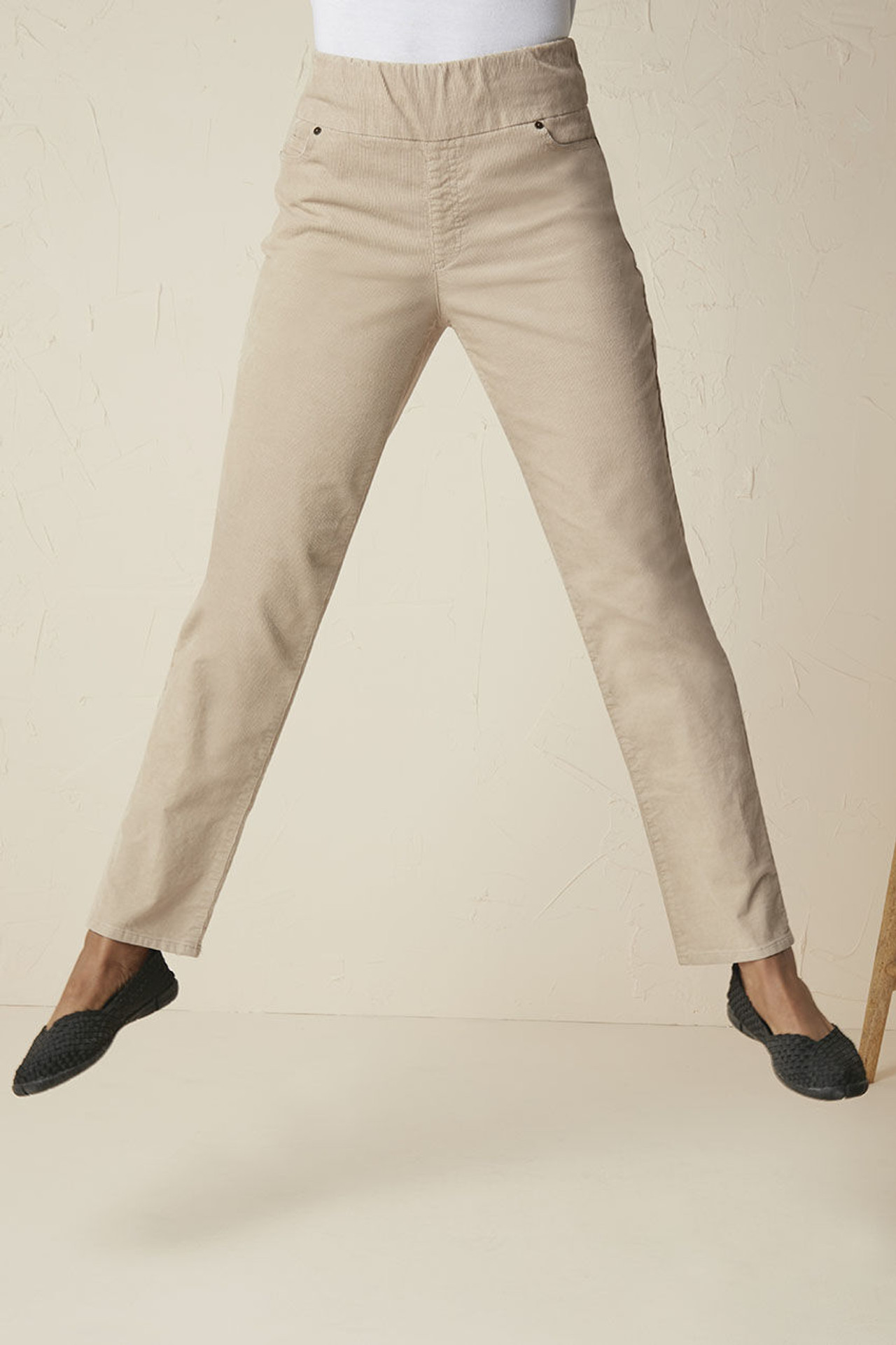 Pull-On Stretch Corduroys