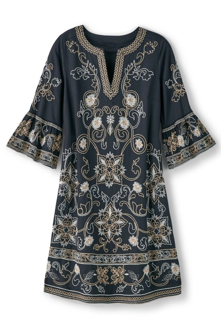 Ebba Embroidered Dress