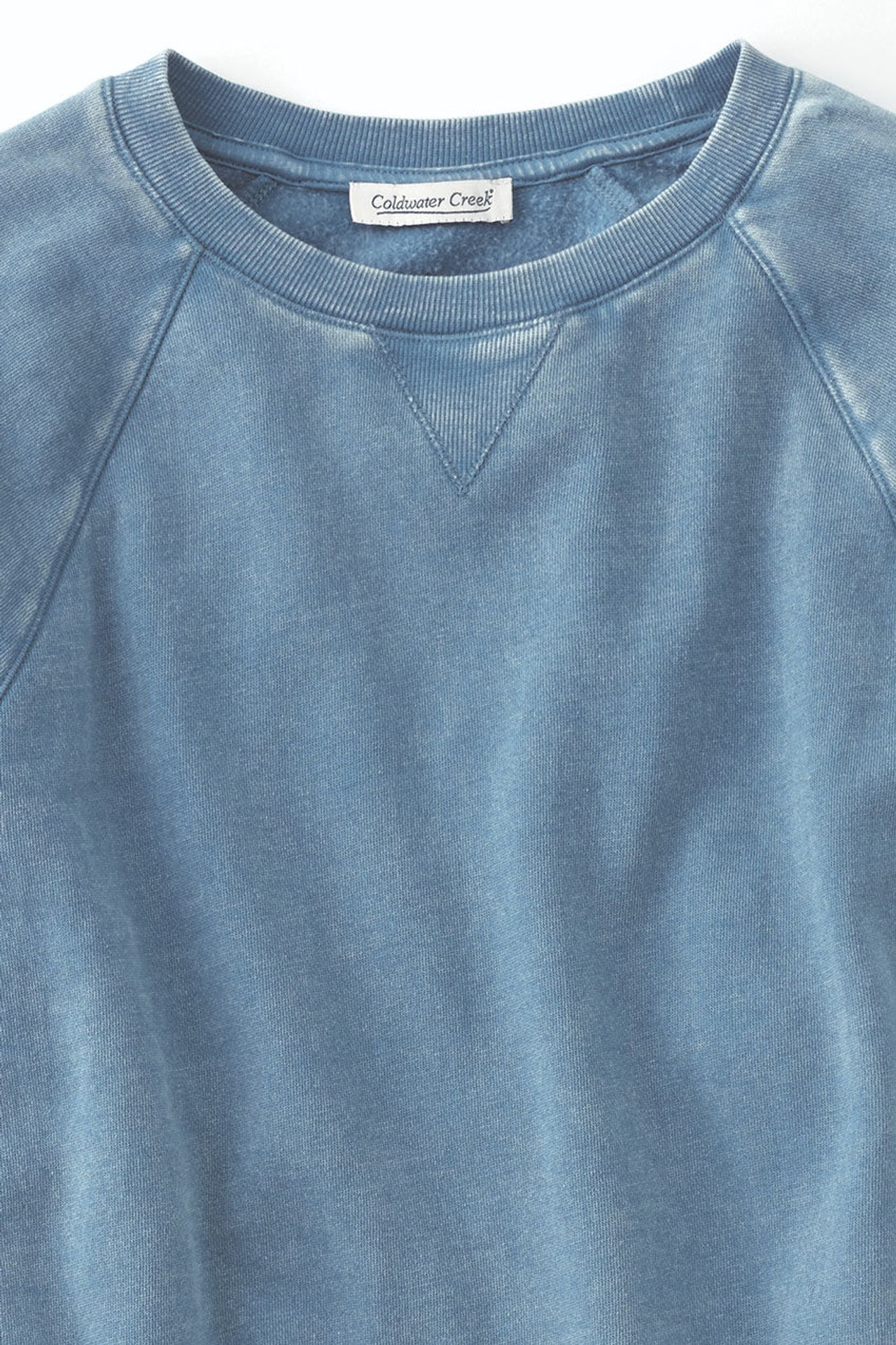Longer Length Colorwash Sweatshirt