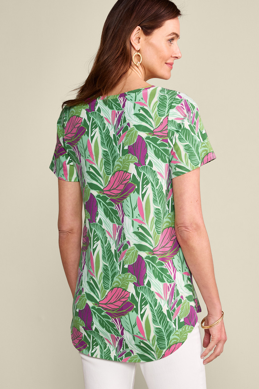 SoftEssential™ Supima® Isabel Short Sleeve Tunic