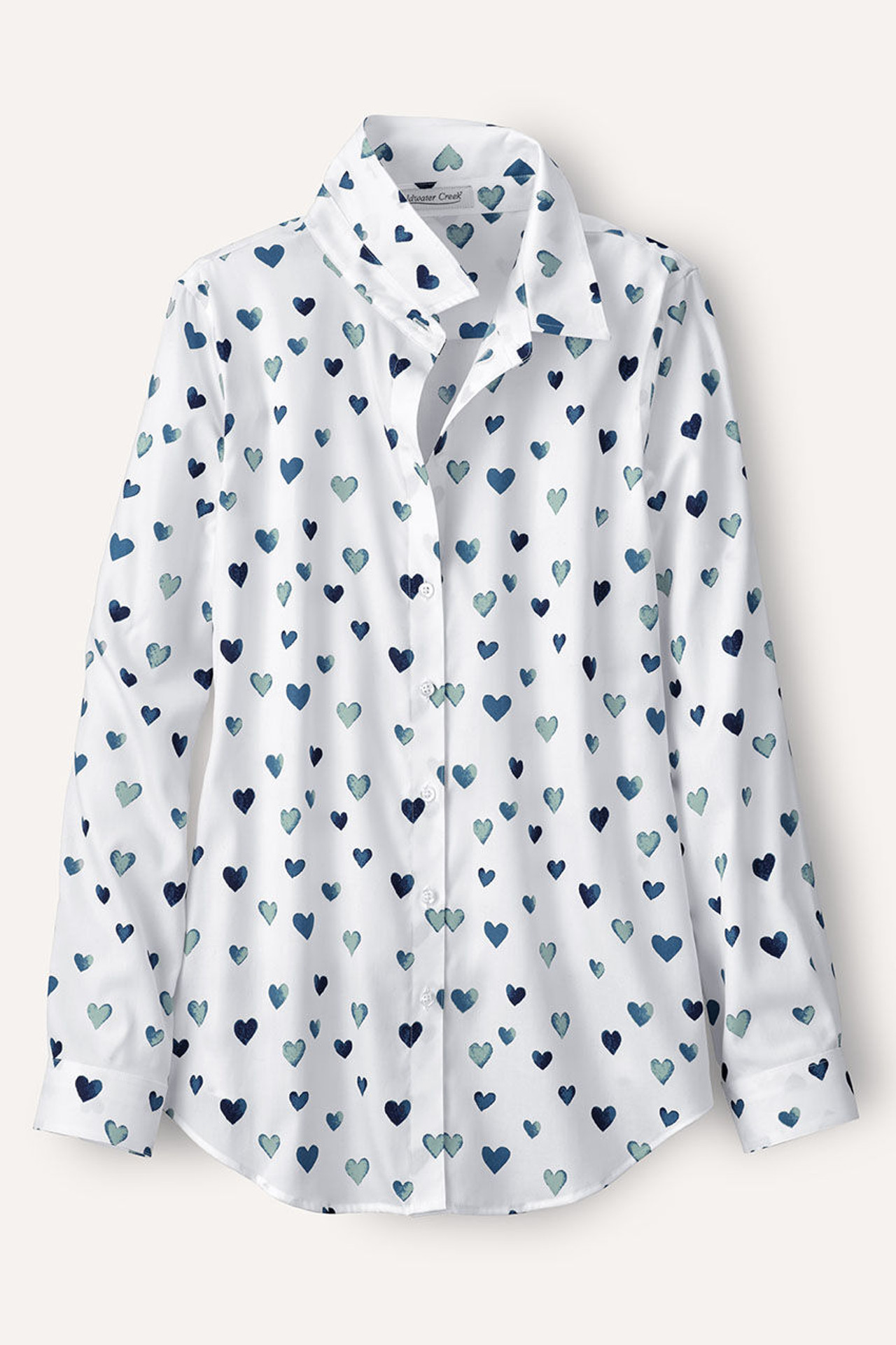 Confetti Hearts No-Iron Shirt