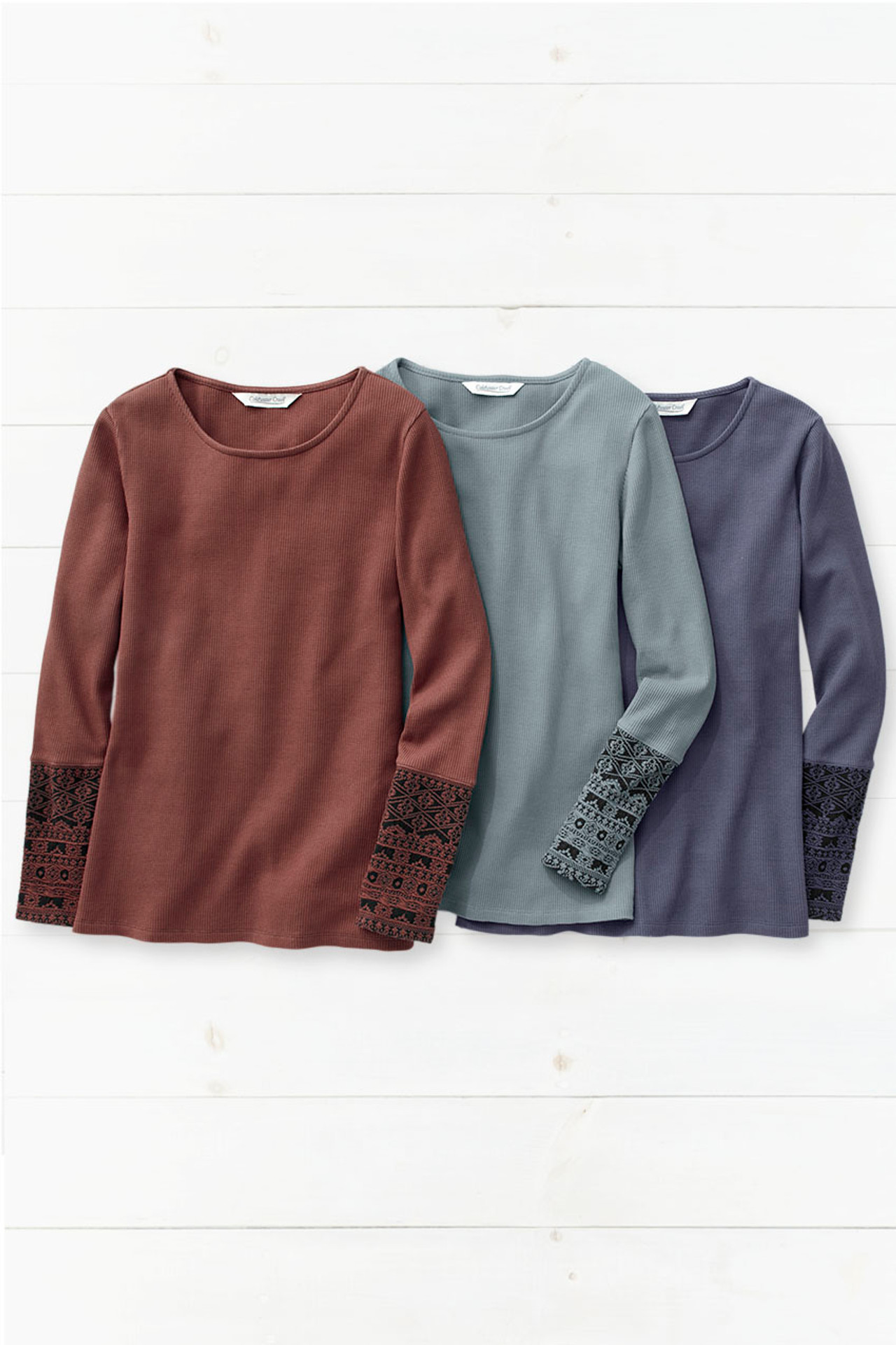 Beyond Borders Waffle Tee