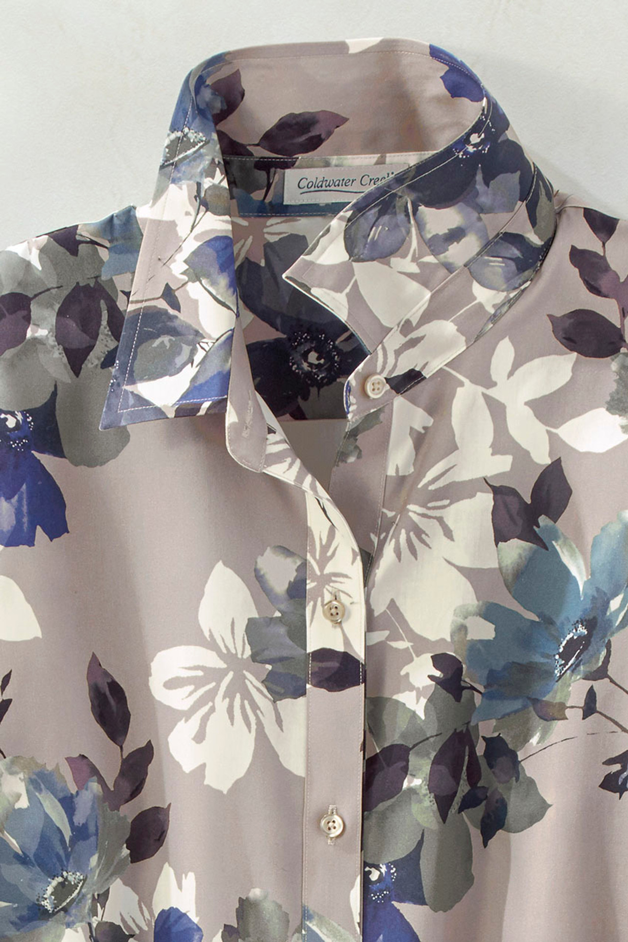 Floral Mist No Iron Shirt (3/4)