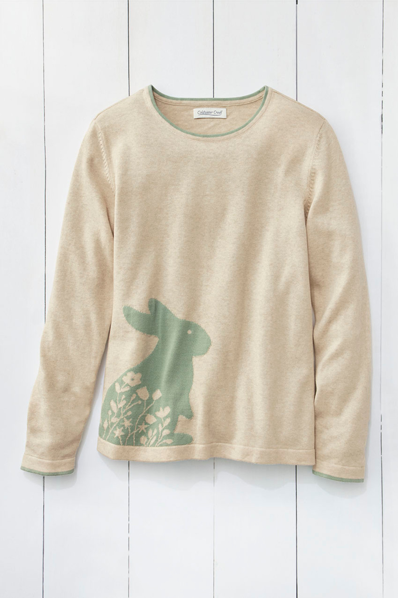 Bunny in Bloom Sweater