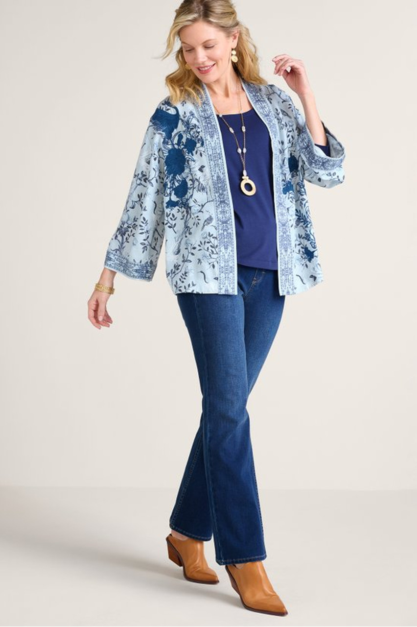 Contessa Embroidered TENCEL™ Topper