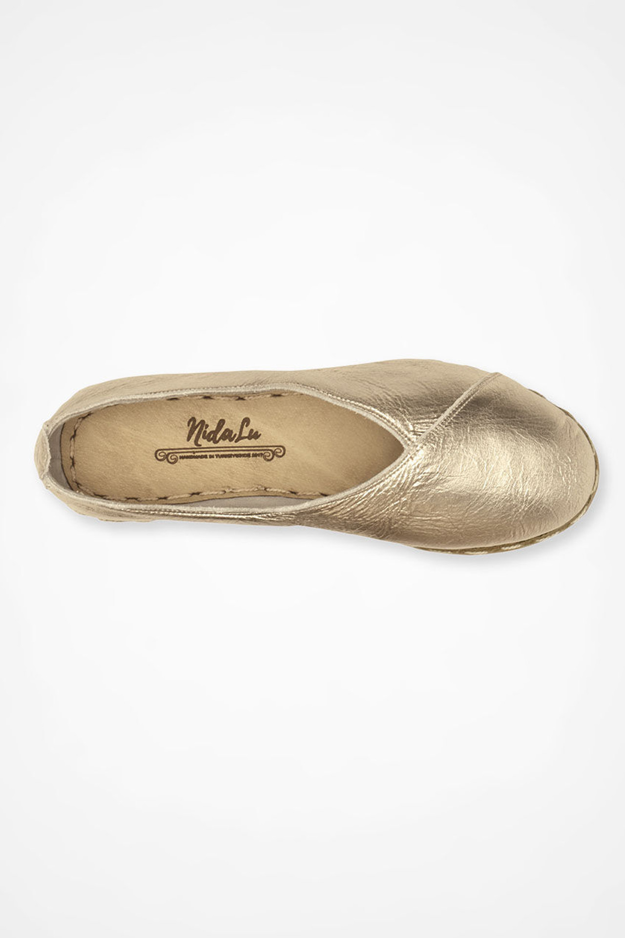 The Lu  Leather Flats by Nida Lu Handmade?