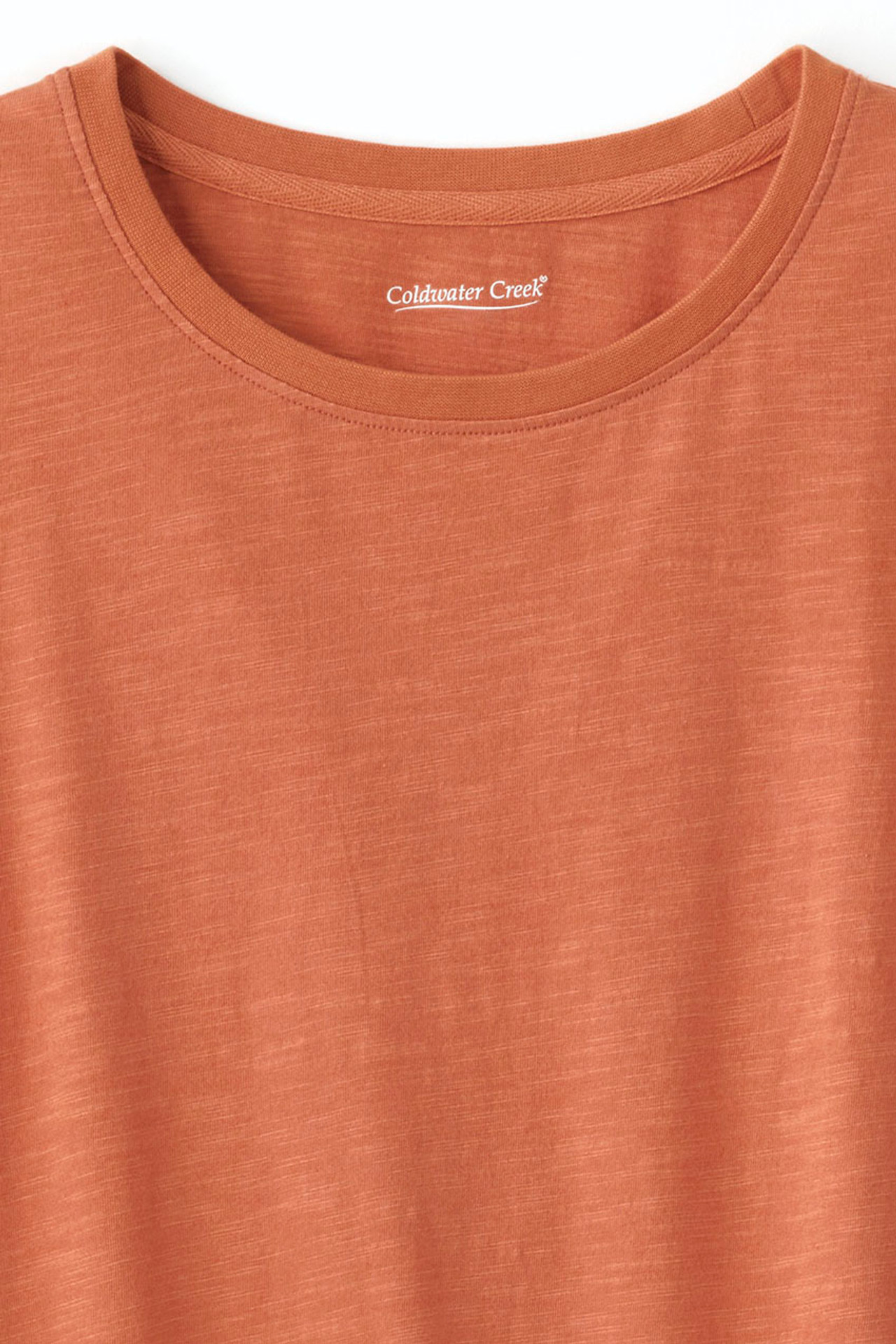 Just Right 3/4-Sleeve Slub-Knit Tee