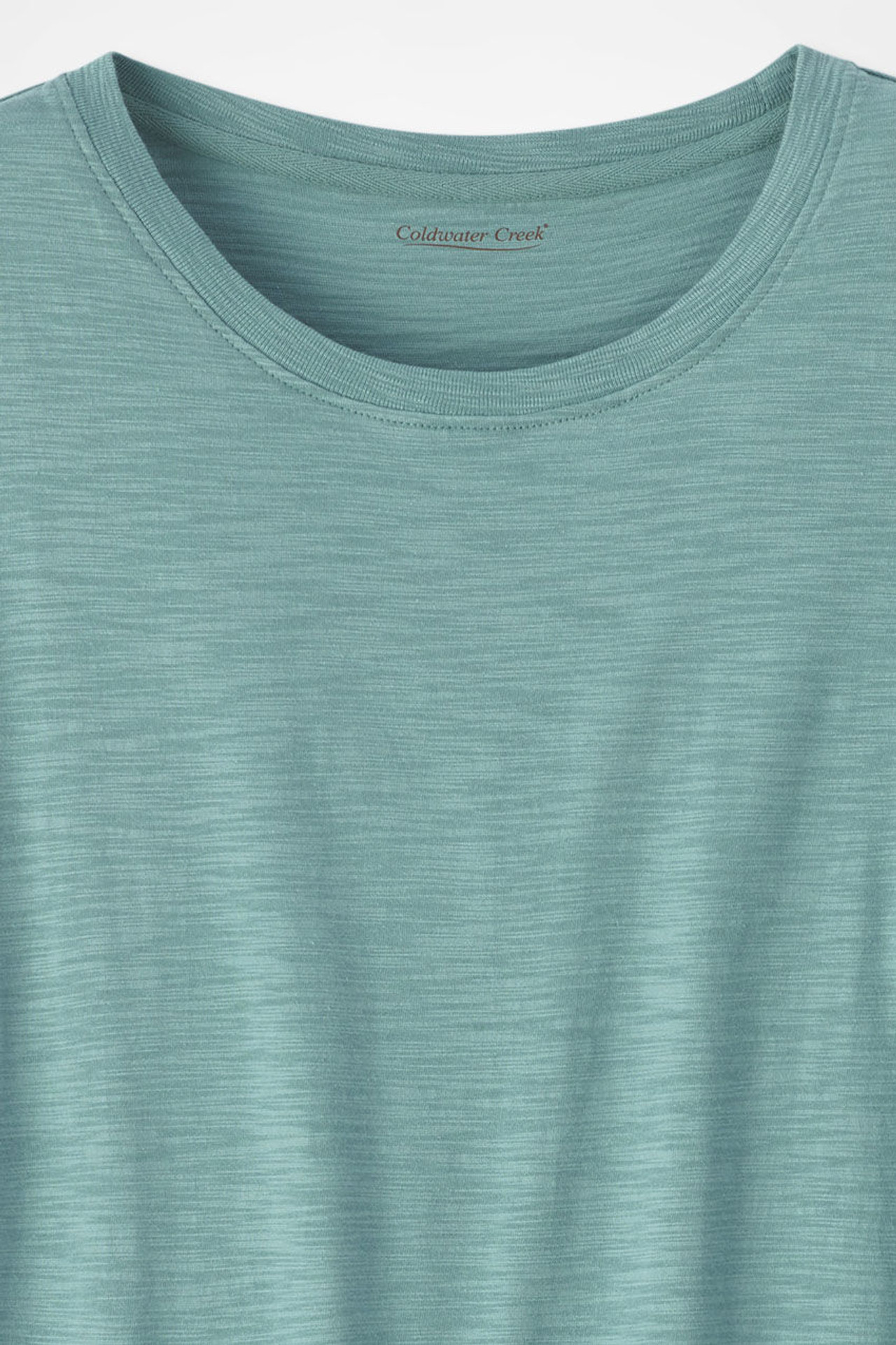 Just Right 3/4-Sleeve Slub-Knit Tee