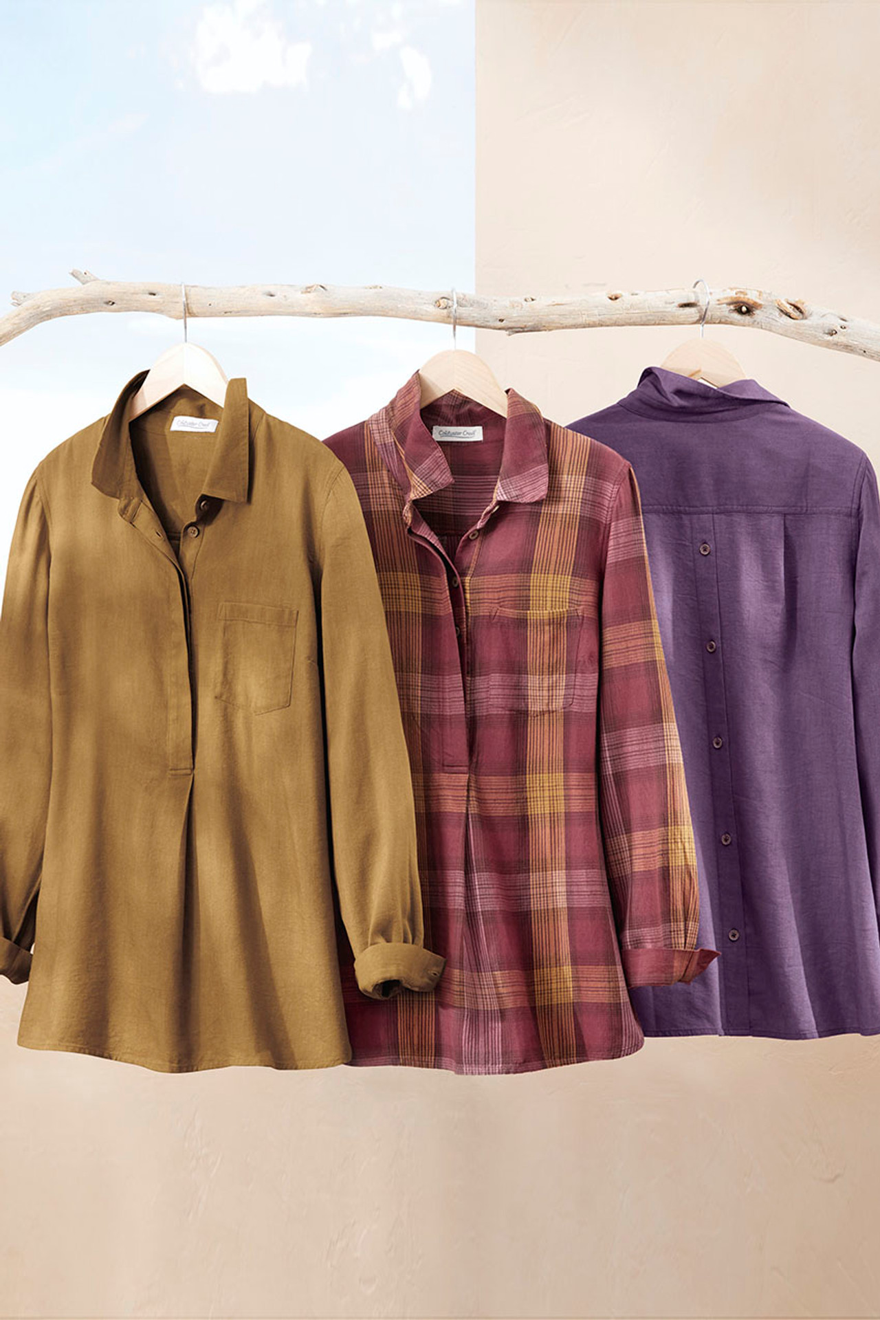 Heathered Popover (solid)